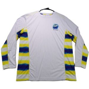 Magu Distributors Florida Yellowfin Tuna Fishing Performance Shirt UPF 50 2XL LS